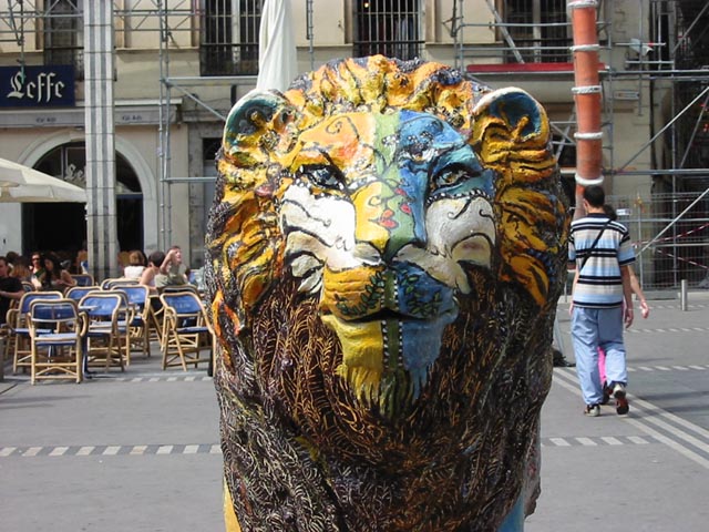 N°03, détail 2 
 - Jocelyne BEAUGRAND-TUAL - Place des Terreaux (Htel de Ville) - Lyon 1er