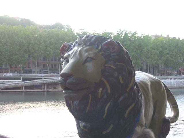 N°04, vue 4 
 - Michèle BERTHET - Quai de la Pcherie (entrée parking Lyon Parc Auto) - Lyon 1er