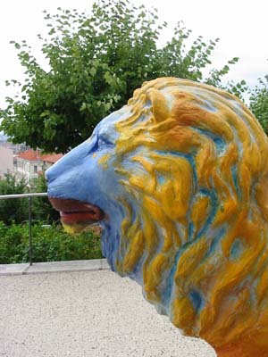 N°09, détail 6 
 - José DE LÉÒN - Esplanade de la Montée de la Grande Cte - Lyon 1er