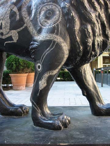 N°11, détail 4 
 - François BURLAND - Place de la Bourse - Lyon 2e