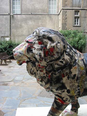 N°20, détail 3 
 - Anne GUERRANT - Htel Dieu (Cour de lArbre) - Lyon 2e