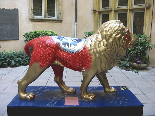 N°21, vue 1 
 - Polly LAW YUK KWAN - Cour du Musée de lImprimerie (13 Rue de la Poulaillerie) - Lyon 2e
