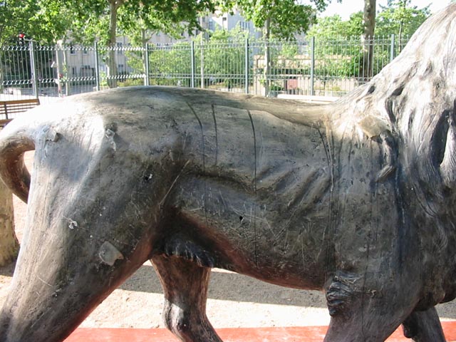 N°32, détail 4 
 - Siriki SY - Parc de lInstitut Lumière (Rue du 1er Film) - Lyon 8e