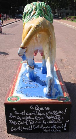 N°43, vue 3 
 - Sylvie MARGOT - Parc de la Tte dOr (Porte du lycée) - Lyon 6e