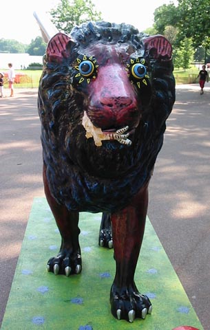 N°44, vue 2 
 - Renato MONTANARO - Parc de la Tte dOr (entrée principale) - Lyon 6e