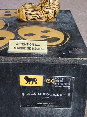 N°45, détail 2 
 - Alain POUILLET - Place Lyautey - Lyon 6e