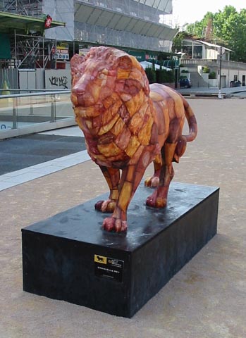 N°46, vue 1 
 - Emmanuelle REY - Place Jules Ferry - Lyon 6e
