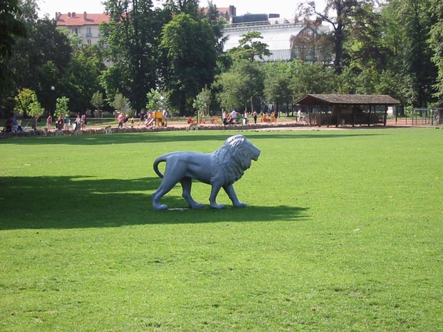 N°49, vue 2 
 - Markus STRIEDER - Parc de la Tte dOr (Parc des daims) - Lyon 6e