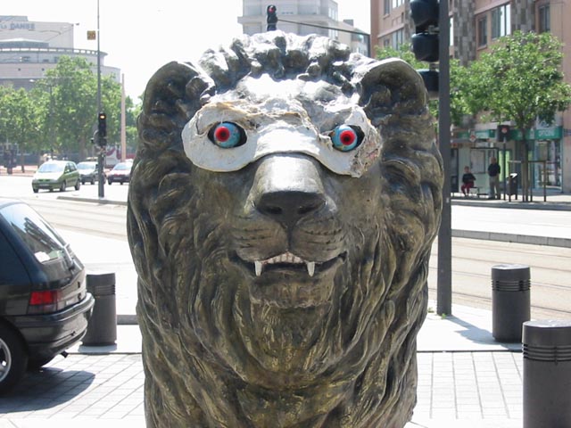 N°56, détail 1 
 - Clarence STIERNET - Place du Bachut - Lyon 8e