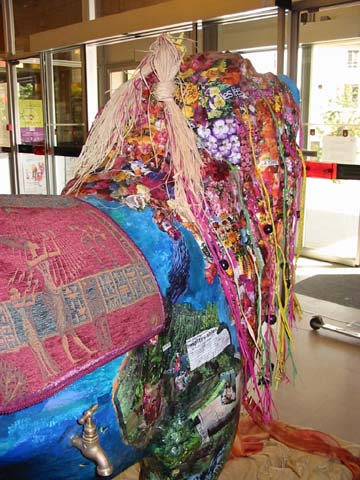 N°58, détail 5 
 - Colette SONZOGNI - Mairie du 9e * Place du Marché - Lyon 9e
