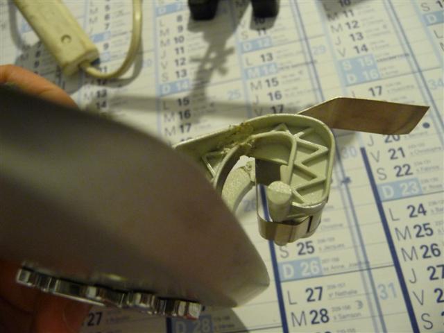 tenter de rduire les fractures avec le fer  souder